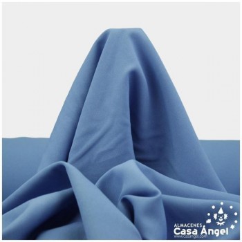 TELA STRECH PLANA  AZUL BONDI 150cm