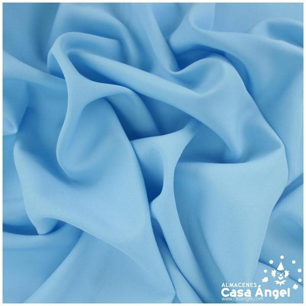 TELA STRECH PLANA CELESTE 150cm
