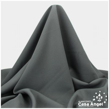TELA STRECH PLANA GRIS OSCURA 150cm