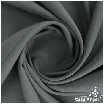 TELA STRECH PLANA GRIS OSCURA 150cm