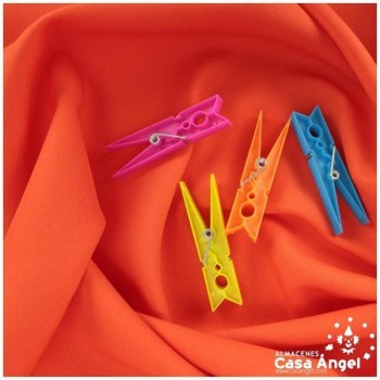 TELA STRECH PLANA NARANJA 150cm