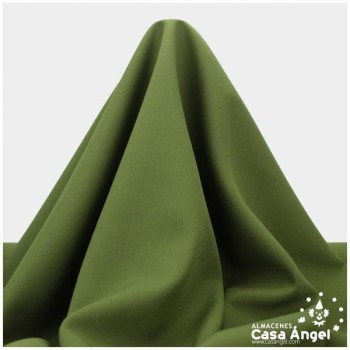 TELA STRECH PLANA VERDE CAZA 150cm