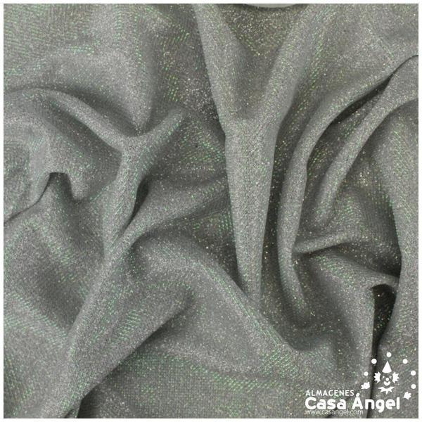 PUNTO LAMÉ BLANCO IRIS CON GLITTER SERIE GARBO 140cm
