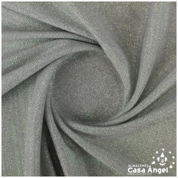 PUNTO LAMÉ BLANCO IRIS CON GLITTER SERIE GARBO 140cm