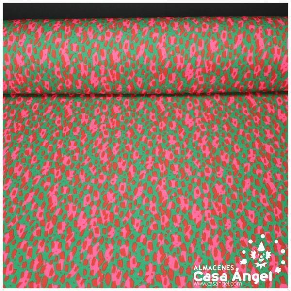 CREPE ESTAMPADO ANIMAL PRINT VIBRANTE SERIE HOLLAND 150cm
