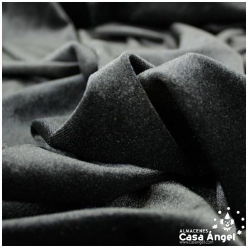 TERCIOPELO DE LYCRA NEGRO SERIE LUCCA 150cm
