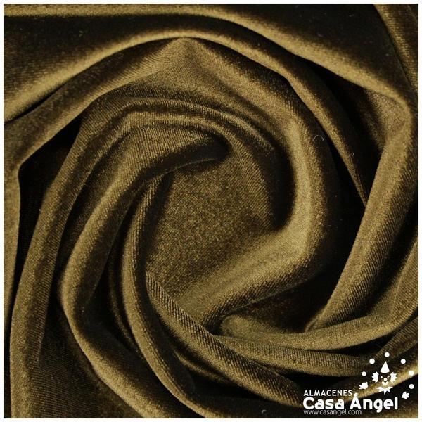 TERCIOPELO DE LYCRA MARRÓN SERIE LUCCA 150cm