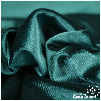 TERCIOPELO DE LYCRA VERDE BOTELLA SERIE LUCCA 150cm