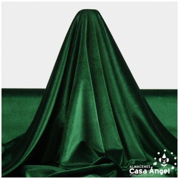 TERCIOPELO DE LYCRA VERDE SERIE LUCCA 150cm