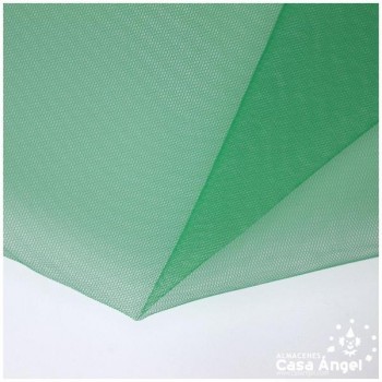 TUL INELÁSTICO VERDE TRÉBOL 150cm