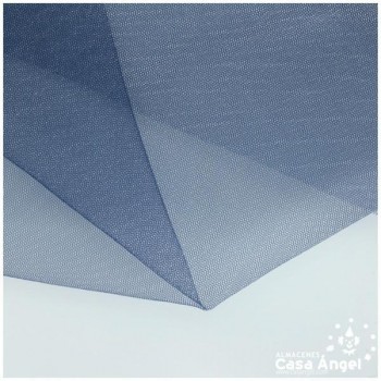 TUL INELÁSTICO AZUL MARINO 150cm