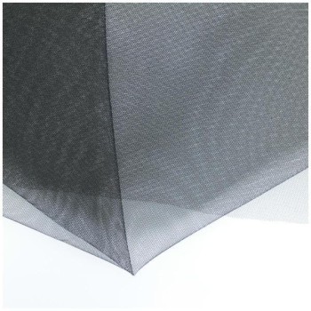 TUL INELÁSTICO NEGRO 150cm
