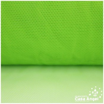 TUL INELÁSTICO VERDE PISTACHO 150cm