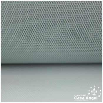 TUL INELÁSTICO PLATA 150cm