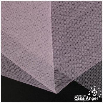 TUL INELÁSTICO ROSA 150cm
