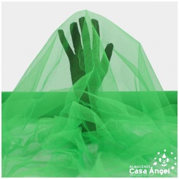 TUL INELÁSTICO VERDE 150cm