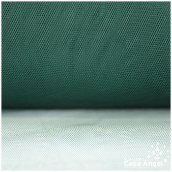 TUL INELÁSTICO VERDE BOTELLA 150cm