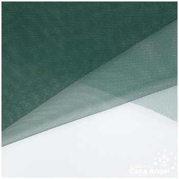TUL INELÁSTICO VERDE BOTELLA 150cm
