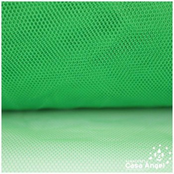 TUL INELÁSTICO VERDE HIERBA 150cm