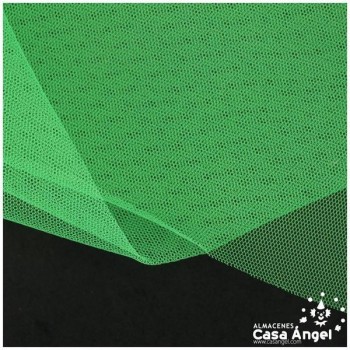 TUL INELÁSTICO VERDE HIERBA 150cm