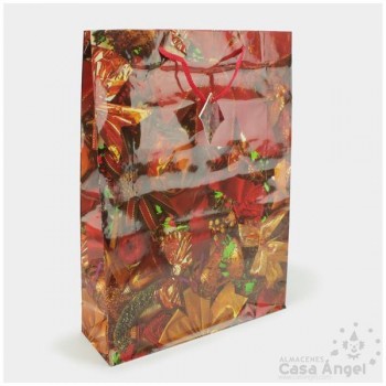 BOLSAS REGALO NAVIDAD 46cm SET DE 6 UNIDADES