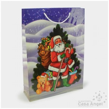BOLSAS REGALO NAVIDAD 46cm SET DE 6 UNIDADES