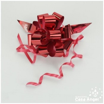 MOÑOS DE CINTA ROJOS DECORACIÓN 18mm