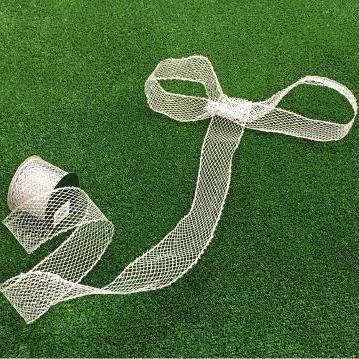 CINTA RED ROLLO PLATA 4cm