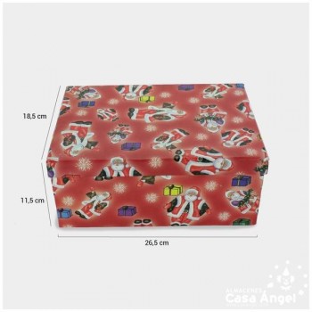 CAJAS DE REGALO PARA NAVIDAD ESTILO MATRUSHKA RECTANGULAR 26cm