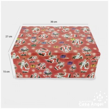CAJAS DE REGALO PARA NAVIDAD ESTILO MATRUSHKA RECTANGULAR 39cm