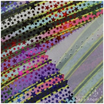 PUNTO ESTAMPADO CON FOIL SERIE VALAIS BORGOÑA 150cm