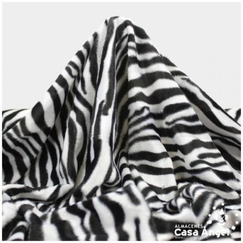 PELO CORTO SERIE VELBOA CEBRA 150cm