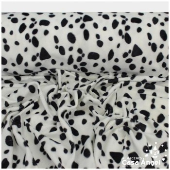 PELO CORTO SERIE VELBOA DÁLMATA BLANCO 150cm