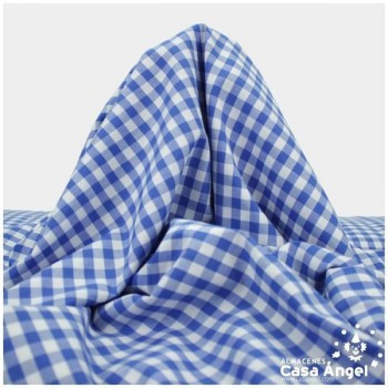 VICHY DE CUADROS AZULES GRANDES 160cm