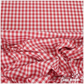 VICHY DE CUADROS ROJOS MEDIANOS 160cm