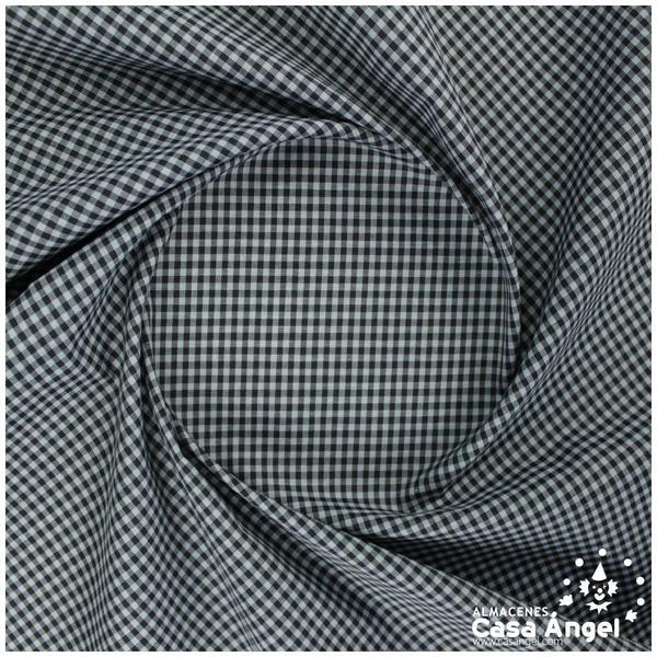 VICHY DE CUADROS NEGROS PEQUEÑOS 160cm