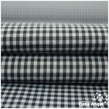 VICHY DE CUADROS NEGROS PEQUEÑOS 160cm