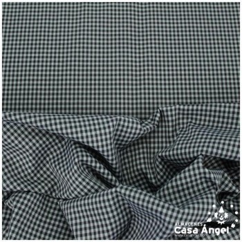 VICHY DE CUADROS NEGROS PEQUEÑOS 160cm