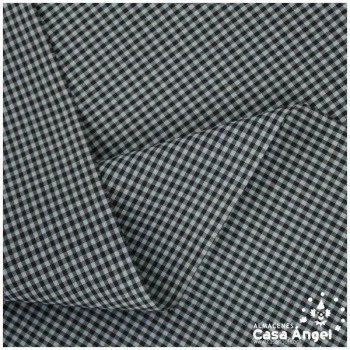 VICHY DE CUADROS NEGROS PEQUEÑOS 160cm