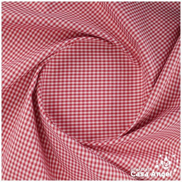 VICHY DE CUADROS ROJOS PEQUEÑOS 160cm
