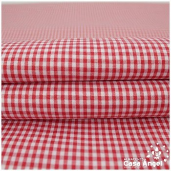 VICHY DE CUADROS ROJOS PEQUEÑOS 160cm