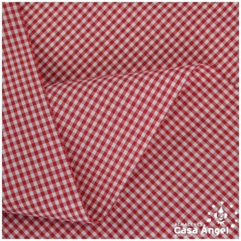 VICHY DE CUADROS ROJOS PEQUEÑOS 160cm