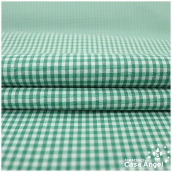 VICHY DE CUADROS VERDES PEQUEÑOS 160cm