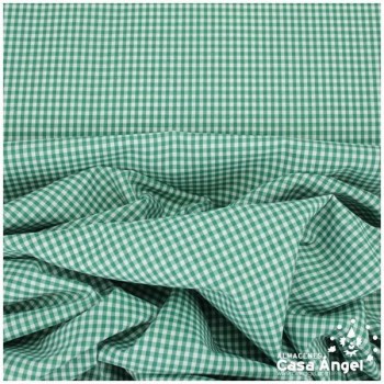 VICHY DE CUADROS VERDES PEQUEÑOS 160cm