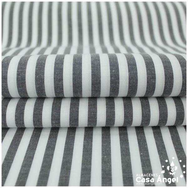 VICHY DE RAYAS MEDIANAS NEGRAS 160cm
