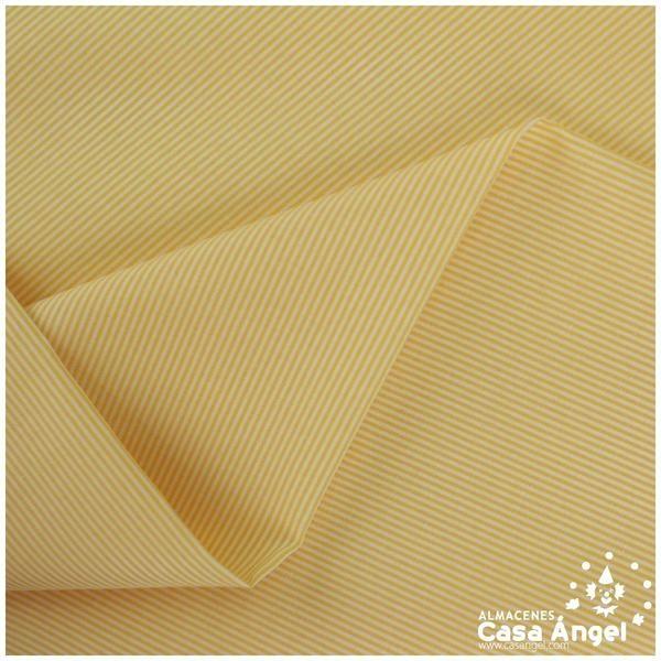 VICHY DE RAYAS FINAS AMARILLAS 160cm