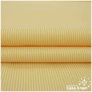 VICHY DE RAYAS FINAS AMARILLAS 160cm