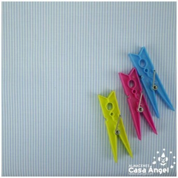 VICHY DE RAYAS FINAS CELESTE 160cm