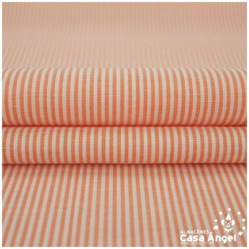 VICHY DE RAYAS FINAS NARANJAS 160cm