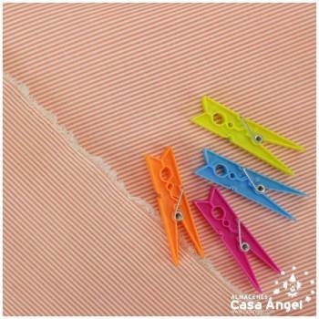 VICHY DE RAYAS FINAS NARANJAS 160cm